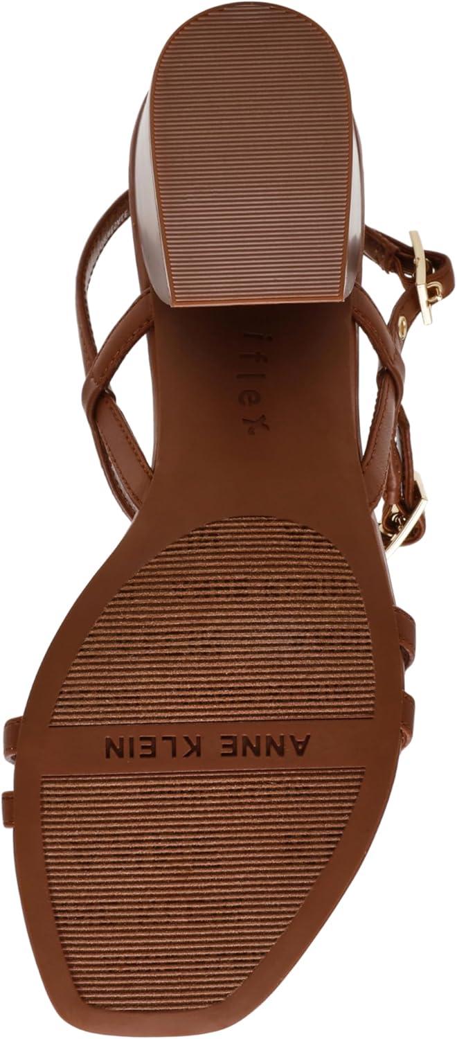 imageAnne Klein Womens Mackenzie Block Heel SandalsBrown