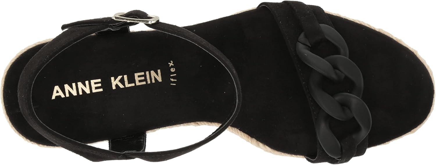 imageAnne Klein Womens Marina Wedge SandalBlack