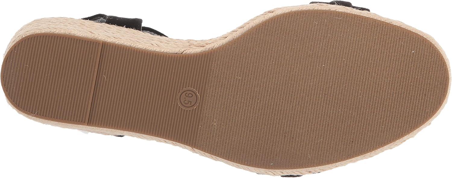 imageAnne Klein Womens Marina Wedge SandalBlack