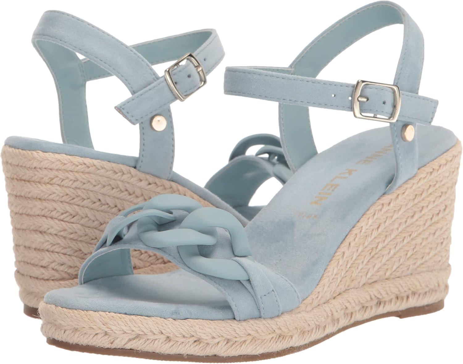 imageAnne Klein Womens Marina Wedge SandalLt Blue