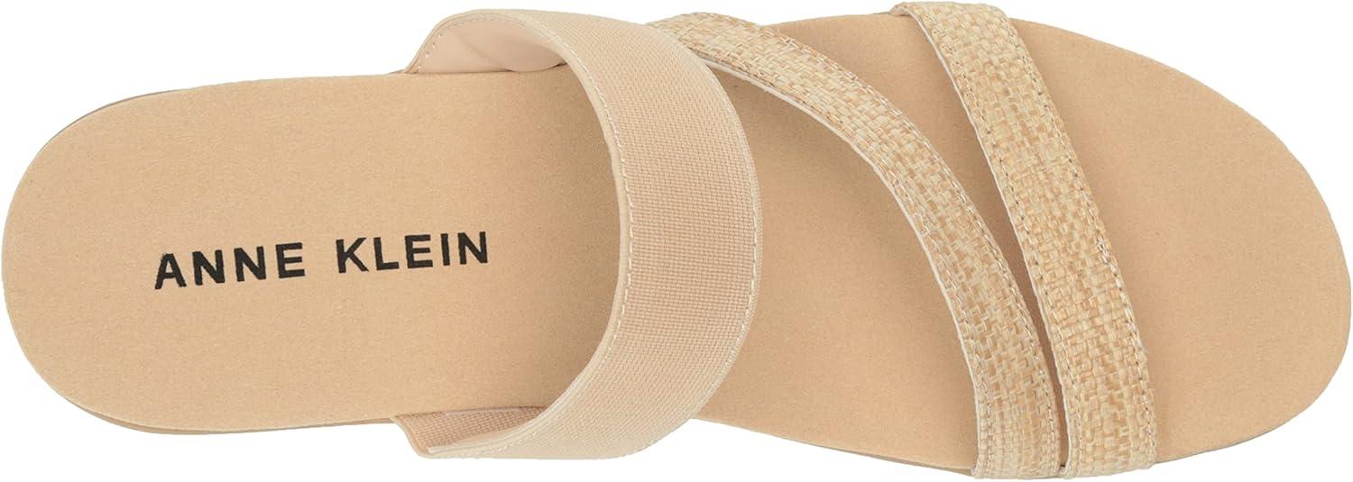 imageAnne Klein Womens Vai Wedge SandalNatural Raffia