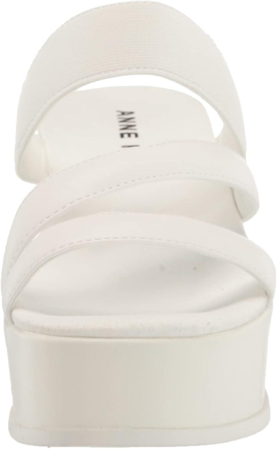 imageAnne Klein Womens Vai Wedge SandalWhite