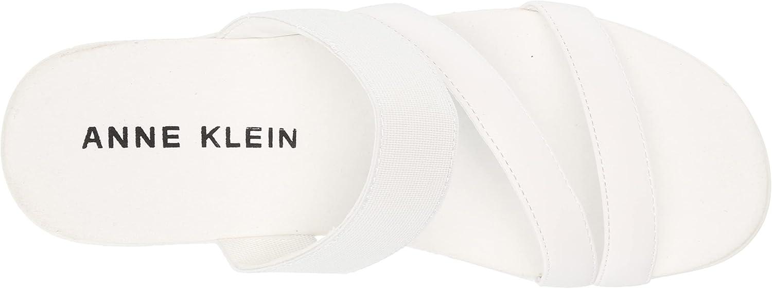 imageAnne Klein Womens Vai Wedge SandalWhite
