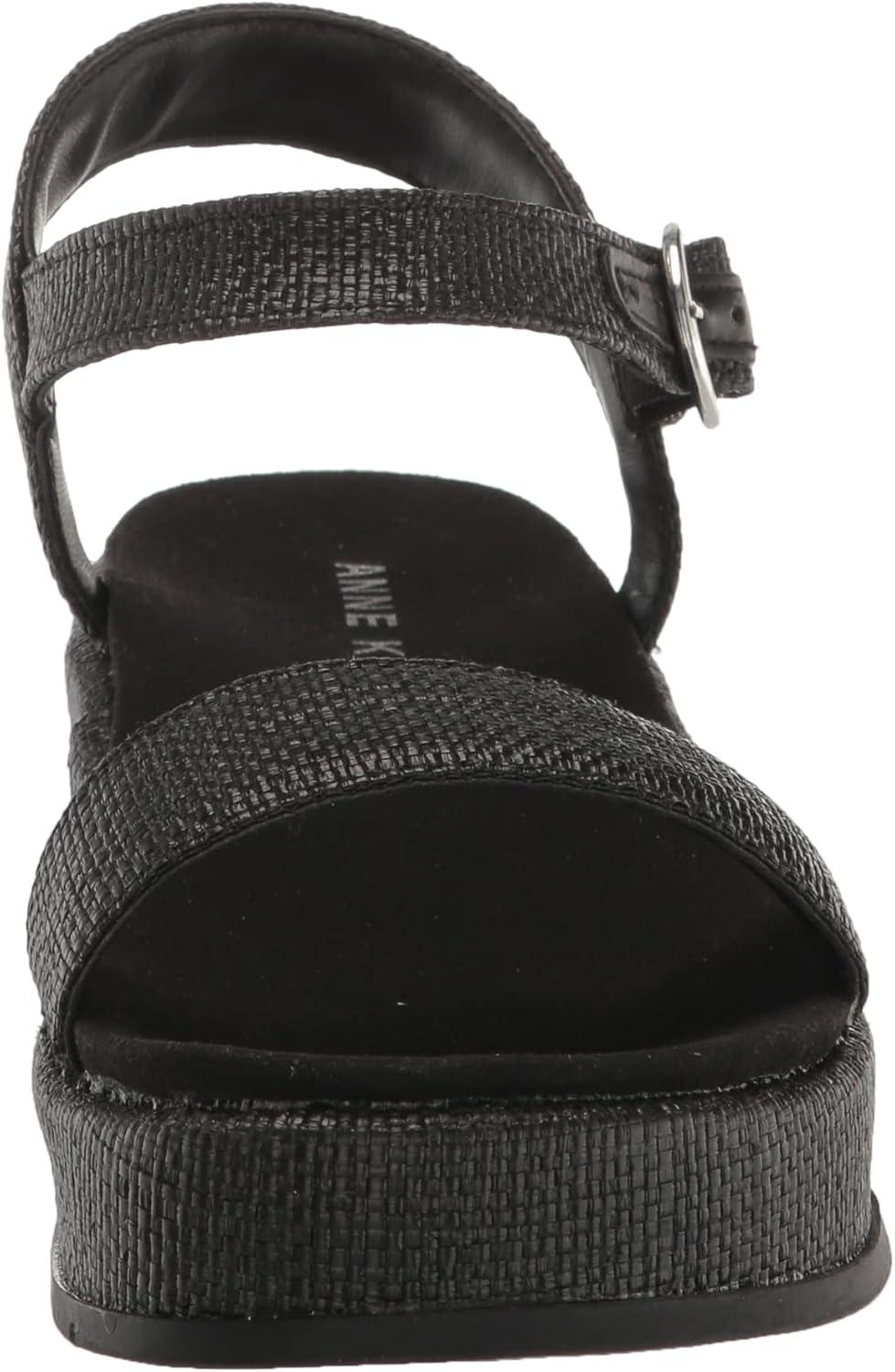 imageAnne Klein Womens Venture PlatformBlack