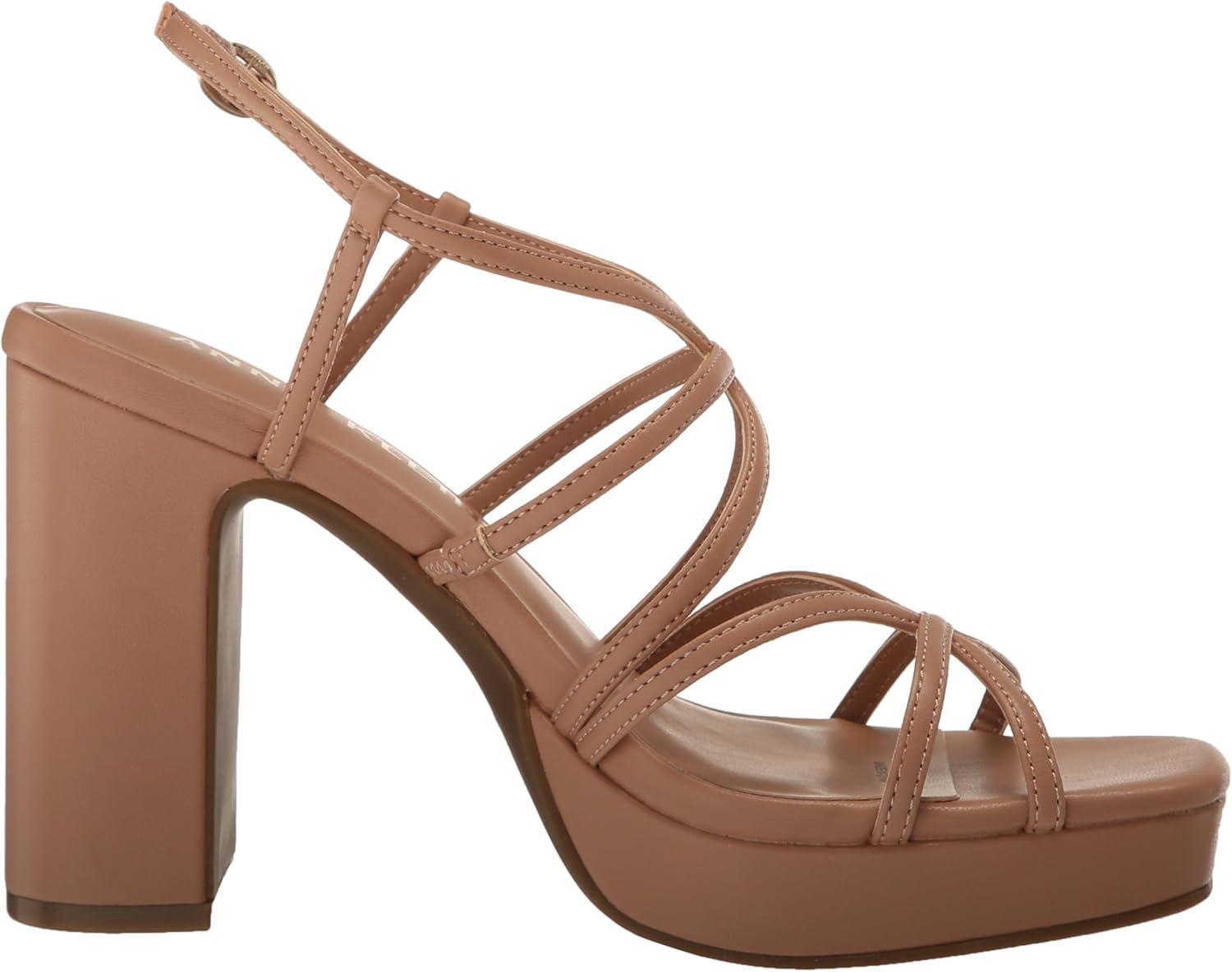 imageAnne Klein Womens Zenon Heeled SandalTan