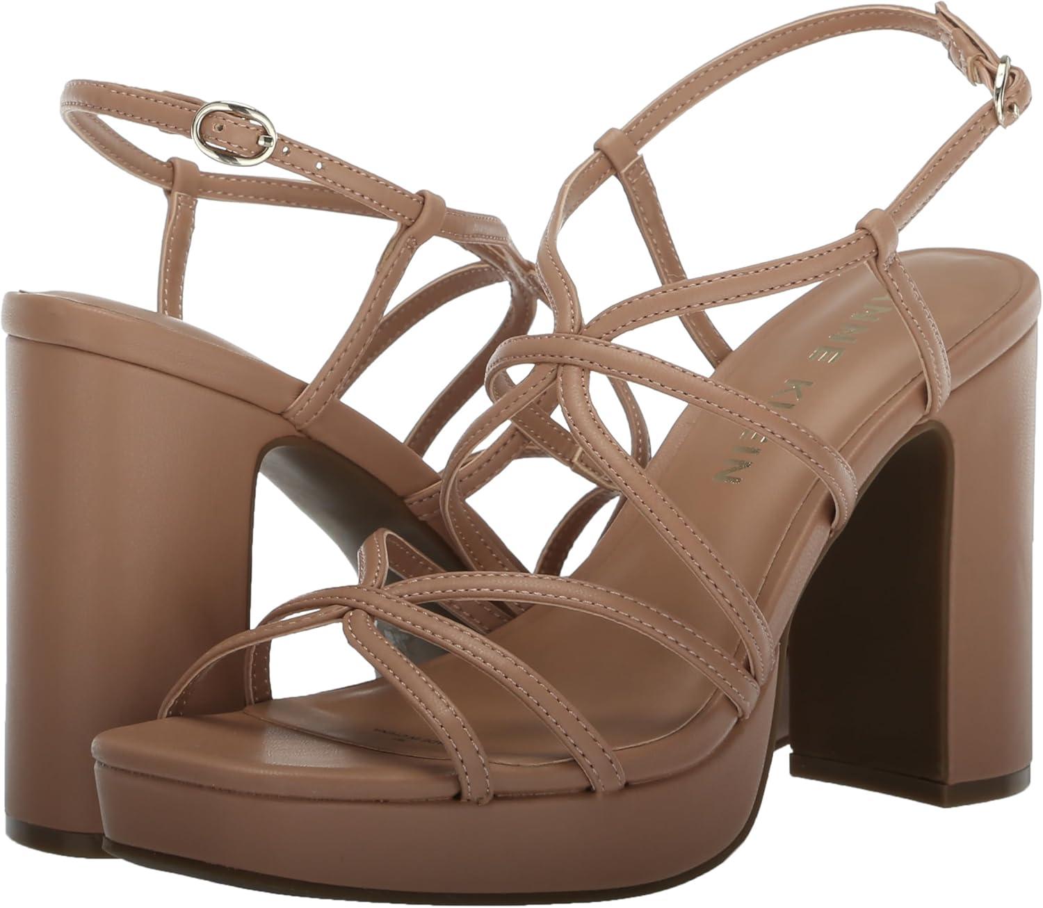 imageAnne Klein Womens Zenon Heeled SandalTan