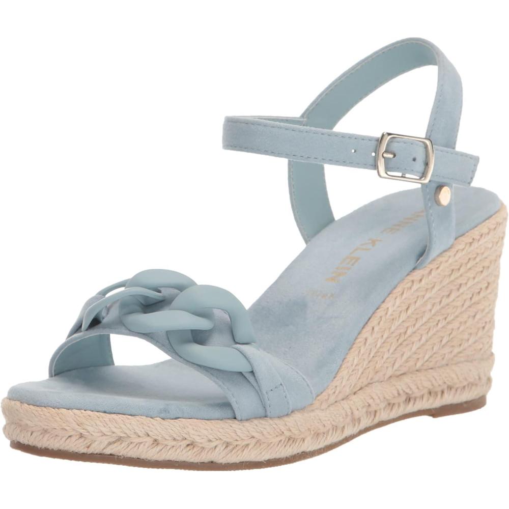 imageAnne Klein Womens Marina Wedge SandalLt Blue