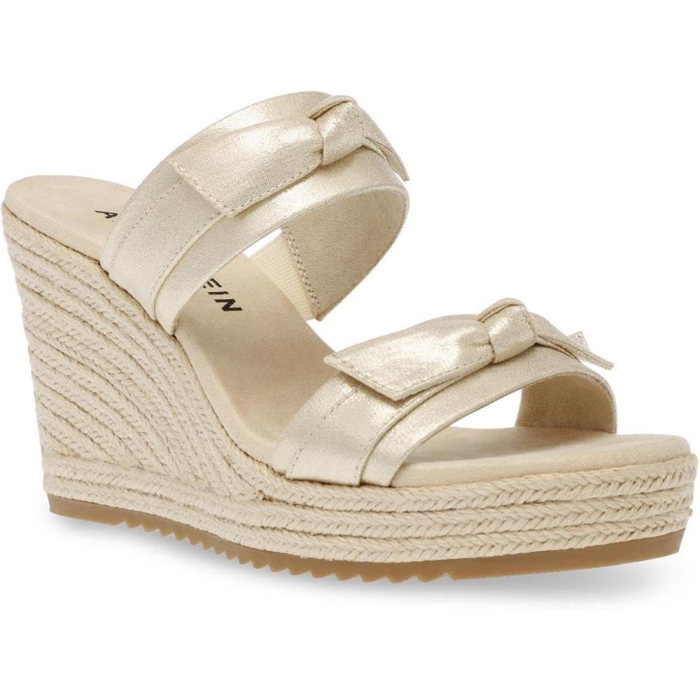 imageAnne Klein Womens Wiona PlatformLight Gold