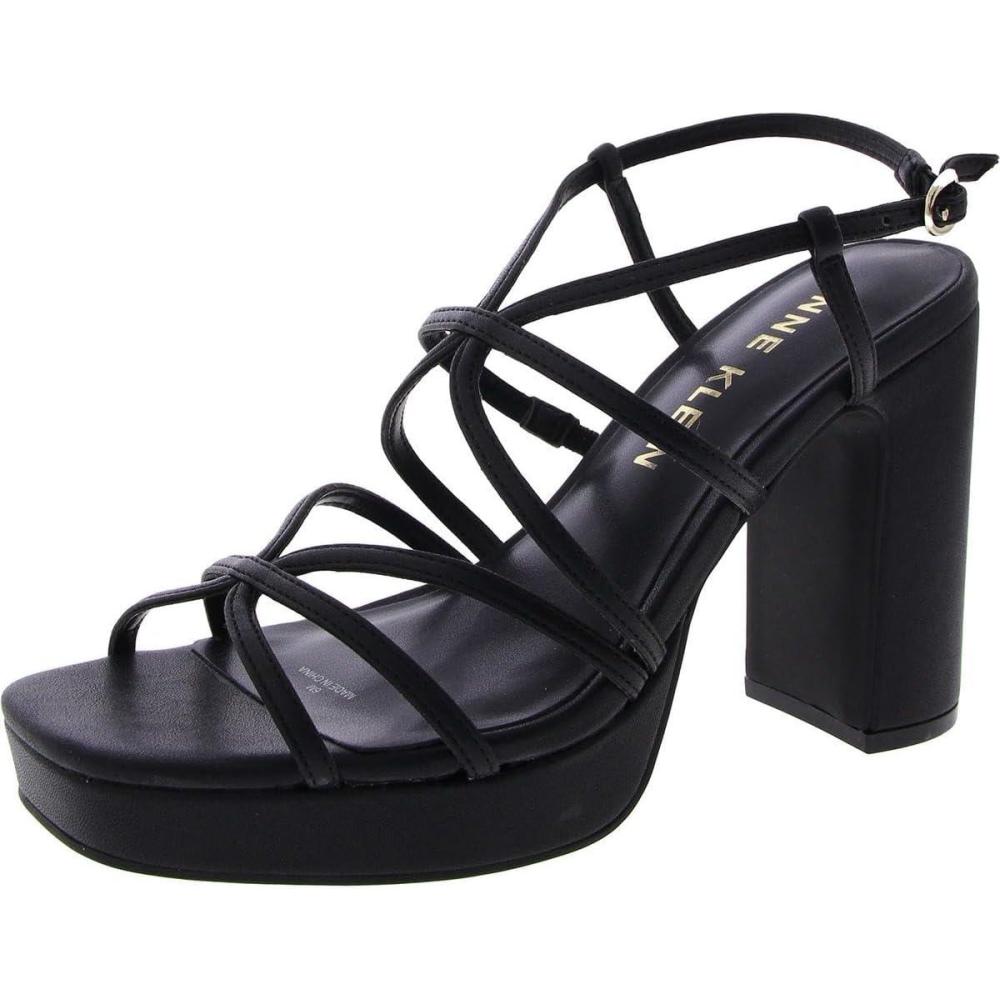 imageAnne Klein Womens Zenon Heeled SandalBlack