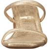 Anne Klein Women’s Jayla Heeled Sandal(Gold)