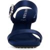 Anne Klein Women’s Josie Heeled Sandal(Navy)