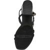 Anne Klein Women’s Mackenzie Block Heel Sandals(Black)