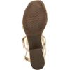 Anne Klein Women’s Mackenzie Block Heel Sandals(Natural Raffia)