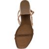 Anne Klein Women’s Mackenzie Block Heel Sandals(Tan)