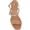 Anne Klein Women’s Mackenzie Block Heel Sandals(Tan)