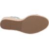 Anne Klein Women’s Marina Wedge Sandal(Lt Blue)