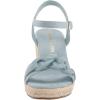Anne Klein Women’s Marina Wedge Sandal(Lt Blue)