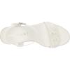 Anne Klein Women’s Marina Wedge Sandal(White)
