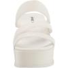 Anne Klein Women’s Vai Wedge Sandal(White)