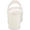 Anne Klein Women’s Vai Wedge Sandal(White)