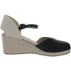 Anne Klein Women’s Zana Wedge Sandal(Black)