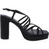 Anne Klein Women’s Zenon Heeled Sandal(Black)