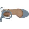 Anne Klein Women’s Zia Wedge Sandal(Blue)