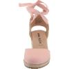 Anne Klein Women’s Zia Wedge Sandal(Light Pink)