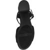 Anne Klein womens Piper(Black Sued)