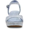 Anne Klein womens Piper(Blue Raffia)