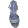 Anne Klein womens Piper(Blue Raffia)