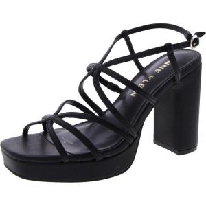 Anne Klein Women’s Zenon Heeled Sandal(Black)