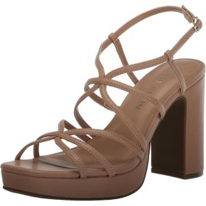Anne Klein Women’s Zenon Heeled Sandal(Tan)