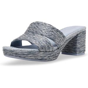 Anne Klein womens Palmer(Blue Raffia)
