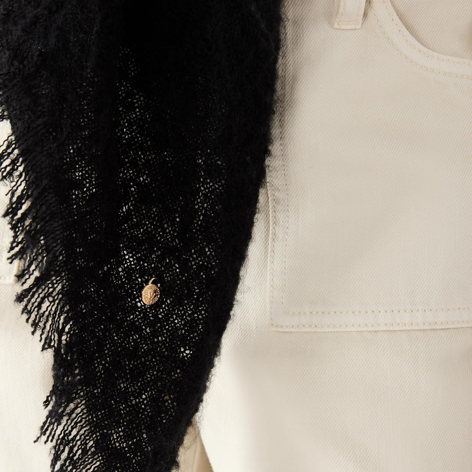 imageAnne Klein womens Boucle Triangle ScarfBlack
