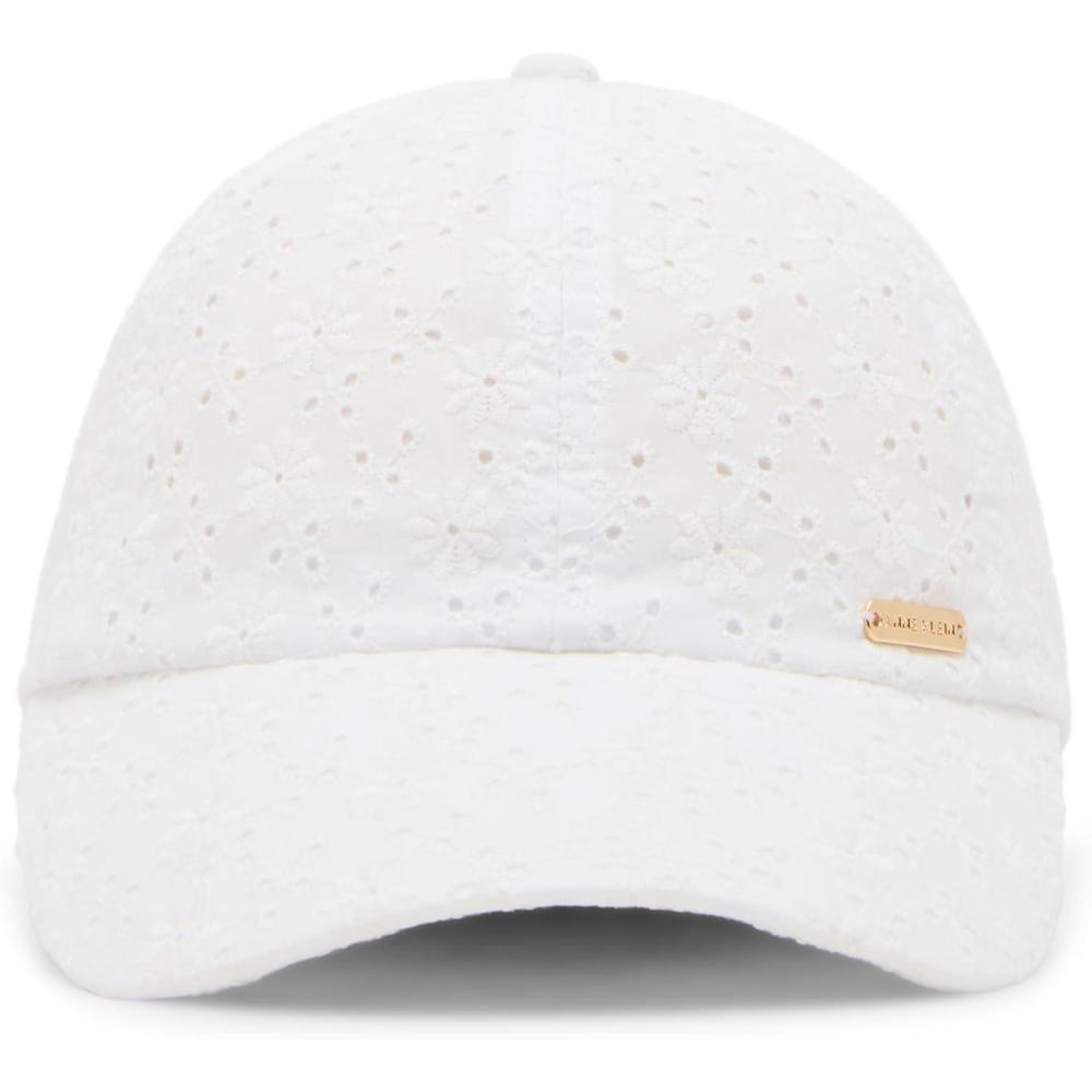 imageAnne Klein Classic Eyelet Baseball Hat Ivory