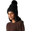 Anne Klein Womens Getaway Cable Beanie(Black)