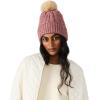 Anne Klein Womens Getaway Cable Beanie(Merlot)