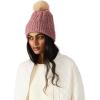 Anne Klein Womens Getaway Cable Beanie(Merlot)