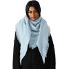 Anne Klein womens Boucle Triangle Scarf(Dusty Blue)