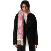 Anne Klein womens Tonal Floral Scarf(Wine)