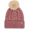 Anne Klein Womens Getaway Cable Beanie(Merlot)