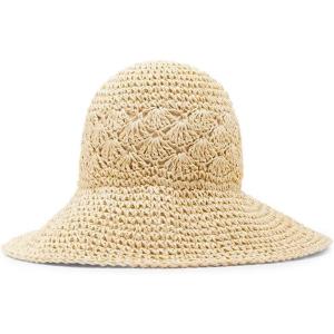 Anne Klein Women’s Classic Open Weave Cloch Hat(Light Tan)