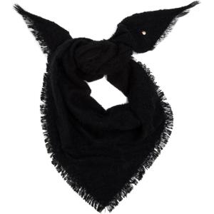Anne Klein womens Boucle Triangle Scarf(Black)