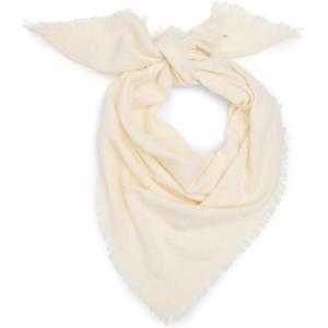 Anne Klein womens Boucle Triangle Scarf(Ivory)