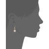 Anne Klein Drop Earrings(white)