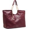 Anne Klein Large stitched quilted tote with chain strap