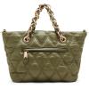 Anne Klein Quilted Nylon Small Tote with Convertible Strap