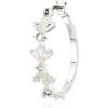 Anne Klein PE HUGGIE HOOP(Clear)