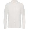 Anne Klein Womens Bttn Frt Peter Pan Colalr Ls Blouse(White Dove)